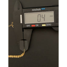 Load image into Gallery viewer, 18K Gold Bracelet 0.56 grams 6.5" plus 1" Lightweight Dainty - Rafant