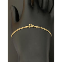 Load image into Gallery viewer, 18K Yellow Gold Bracelet Curb 6.5 inches - Rafant