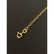 Load image into Gallery viewer, 18K Yellow Gold Necklace Chain Link 27.5 inches - Rafant