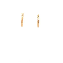 Load image into Gallery viewer, 18K Yellow Gold Earrings Very Tiny Hoops 0.83 grams - Rafant