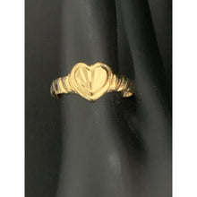 Load image into Gallery viewer, 18K Gold Ring Heart 1.12 grams S 8.25 - Rafant