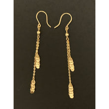 Load image into Gallery viewer, 18K Gold Earrings Dangling 1.38 grams - Rafant