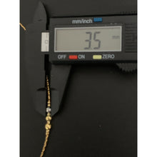 Load image into Gallery viewer, 18K Gold Omega Beaded Soft Flexible 16 inches 1.57 grams - Rafant
