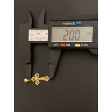 Load image into Gallery viewer, 18K Gold Pendant Cross Jesus Christ 0.86 grams - Rafant