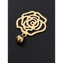 Load image into Gallery viewer, 18K Gold Pendant Flower 0.83 grams - Rafant