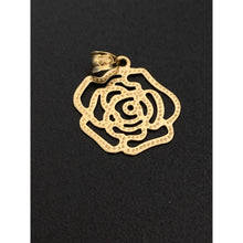 Load image into Gallery viewer, 18K Gold Pendant Flower 0.83 grams - Rafant