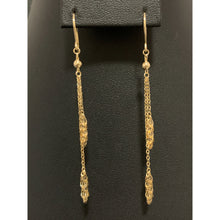 Load image into Gallery viewer, 18K Gold Earrings Dangling 1.36 grams - Rafant