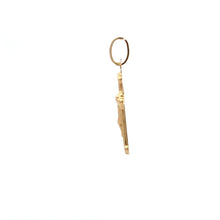 Load image into Gallery viewer, 18K Gold Pendant Cross Jesus Christ Religious 0.70 grams - Rafant