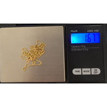 Load image into Gallery viewer, 18K Gold Necklace Chain 20 inches 1.67 grams - Rafant