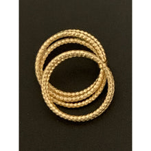 Load image into Gallery viewer, 18K Gold Ring Five Days 1.55 grams Size 6.5 - Rafant