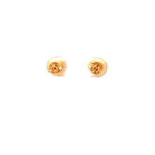 Load image into Gallery viewer, 18K Yellow Gold Earrings Stud Heart 1.24 grams Small - Rafant