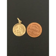Load image into Gallery viewer, 18K Gold Pendant Jesus Christ Religious 1 gram - Rafant