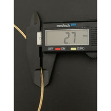 Load image into Gallery viewer, 18K Gold Necklace Omega Soft Flexible 15.50 inches 1.16 grams - Rafant