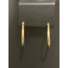 Load image into Gallery viewer, 18K Gold Earrings Hoops Loops 1.56 grams - Rafant
