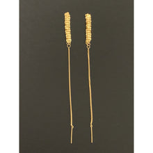 Load image into Gallery viewer, 18K Gold Earrings Threader 0.41 grams - Rafant