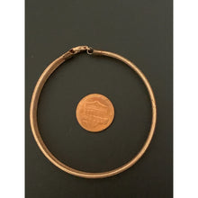 Load image into Gallery viewer, 18K Gold Bracelet Soft Bangle Bracelet Flexible 2.47 grams S7.25 inches Rose Gold - Rafant