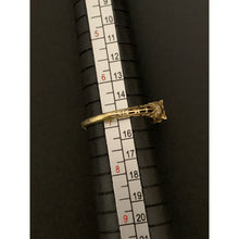 Load image into Gallery viewer, 18K Gold Ring Cubic Zirconia 1.20 grams Size 6.75 - Rafant