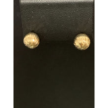 Load image into Gallery viewer, 18K Gold Earrings Stud Balls 0.98 grams - Rafant