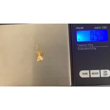 Load image into Gallery viewer, 18K Gold Pendant Angel Small 0.55 grams - Rafant