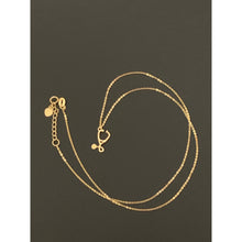 Load image into Gallery viewer, 18K Gold Necklace Chain 17 inches plus 1 inch extension with Stethoscope Pendant 1.81 grams - Rafant