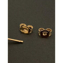 Load image into Gallery viewer, 18K Gold Earrings Stud Puffed Heart 1.96 grams - Rafant