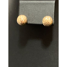 Load image into Gallery viewer, 18K Gold Earrings Stud Balls 2.19 grams - Rafant