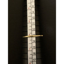 Load image into Gallery viewer, 18K Gold Ring Evil Eye Cubic Zirconia 1.14 grams Size 6 - Rafant