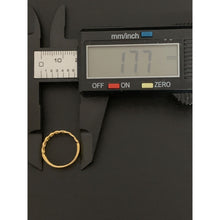 Load image into Gallery viewer, 18K Gold Ring Infinity 1.30 grams Size 4.5 - Rafant