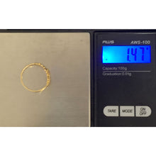 Load image into Gallery viewer, 18K Gold Ring Crown 1.47 grams Size 7 - Rafant