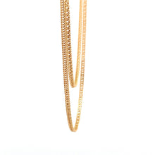 Load image into Gallery viewer, 18K Yellow Gold Necklace Chain Curb 2.48 grams 20 inches Women - Rafant