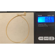 Load image into Gallery viewer, 18K Gold Bracelet Soft Bangles 0.66 grams Size 7 - Rafant