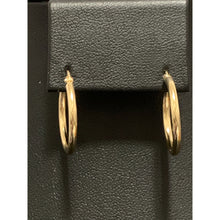 Load image into Gallery viewer, 18K Gold Earrings Hoops Loops Small 1.29 grams - Rafant
