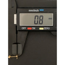 Load image into Gallery viewer, 18K Saudi Gold Earrings Stud Heartbeat - Rafant