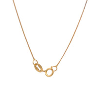 Load image into Gallery viewer, 18K Gold Necklace Chain 17.75 inches Pendant Heart Puffed Beads Tiny 1.48 grams - Rafant