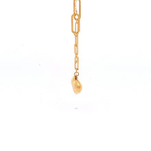 Load image into Gallery viewer, 18K Gold Necklace Chain 17.5 inches Pendant Heart Charm 0.86 grams - Rafant