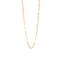 Load image into Gallery viewer, 18K Gold Necklace Chain Cable Link 17.75 inches 0.80 grams - Rafant