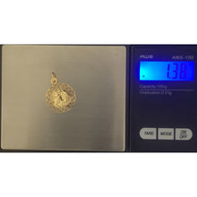 Load image into Gallery viewer, 18K Gold Pendant Mother Mary with Defects 1.38 grams - Rafant