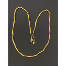 Load image into Gallery viewer, 18K Gold Necklace Beads Tiny Balls 16 inches 2.84 grams - Rafant