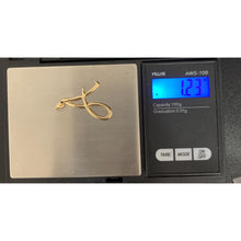 Load image into Gallery viewer, 18K Gold Pendant Letter A 1.23 grams - Rafant