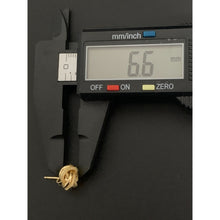 Load image into Gallery viewer, 18K Gold Pendant Earrings Sets Stud Knot 3.34 grams - Rafant