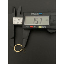 Load image into Gallery viewer, 18K Gold Earrings Hoops Loops Small 1.03 grams - Rafant