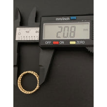 Load image into Gallery viewer, 18K Gold Ring Three Days 1.01 grams Size 6.25 - Rafant