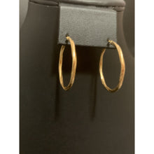 Load image into Gallery viewer, 18K Gold Earrings Hoops Loops Twisted 1.62 grams - Rafant