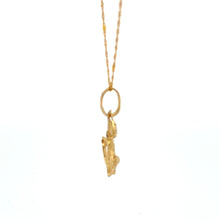 Load image into Gallery viewer, 18K Gold Necklace Chain 17.75 inches Pendant Anchor 1.20 grams - Rafant