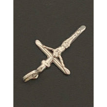 Load image into Gallery viewer, 18K White Gold Pendant Cross Jesus Christ - Rafant