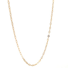 Load image into Gallery viewer, 18K Gold Necklace Chain Cable Link 17.75 inches 0.80 grams - Rafant
