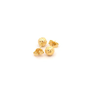 Load image into Gallery viewer, 18K Yellow Gold Earrings Stud Ball 1.01 grams Small - Rafant