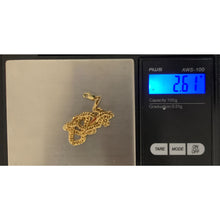 Load image into Gallery viewer, 18K Gold Bracelet Curb Chain 2.61 grams 7.5 inches - Rafant