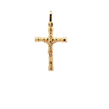 Load image into Gallery viewer, 18K Gold Pendant Cross Jesus Christ Religious 1.30 grams - Rafant