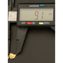 Load image into Gallery viewer, 18k Gold Necklace Curb Chain 17.75 inches with Puffed Heart Pendant - Rafant